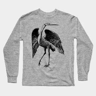 crane Long Sleeve T-Shirt